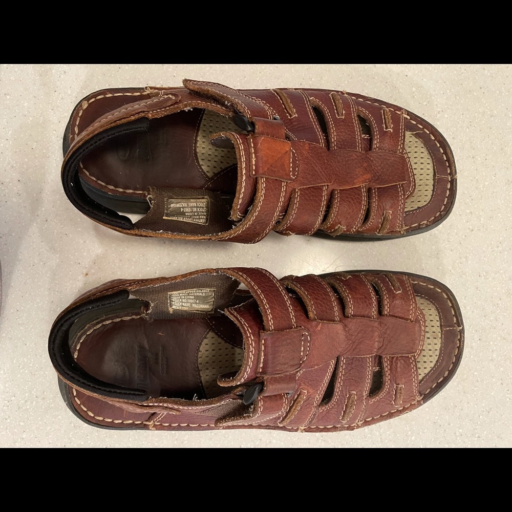 Men’s Dr. Scholl’s Leather Sandal - 10M